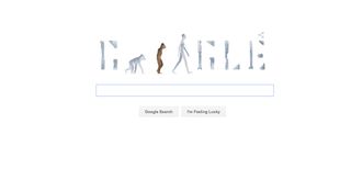 google doodle of lucy and human evolution