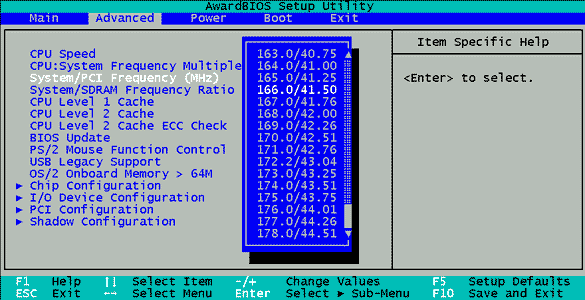 Start auto tuning bios что это