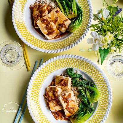Glucose Goddess recipes: Tofu and greens