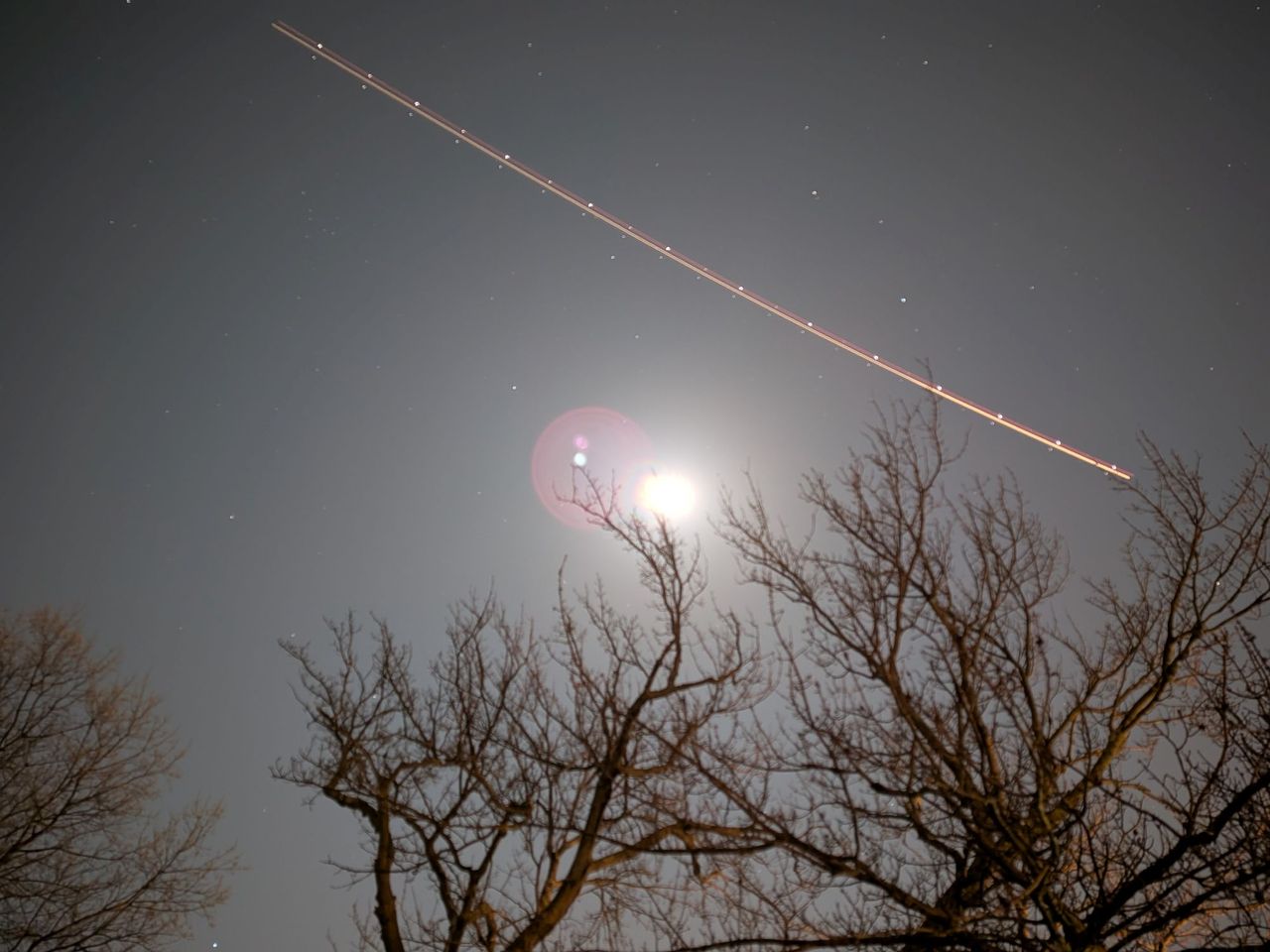 Pixel 9a astrophotography mode sample.