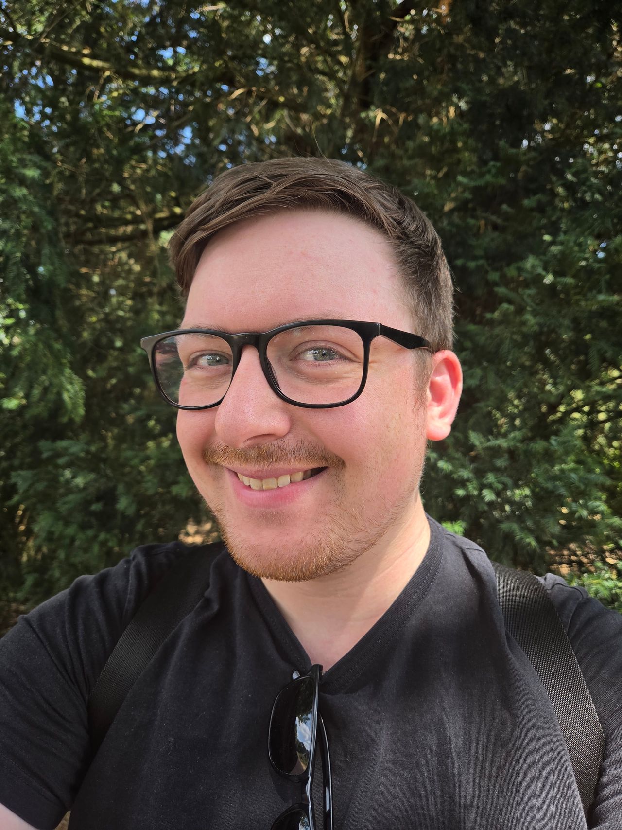 Selfies taken with the Galaxy Z Fold 8