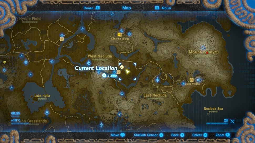 The Legend of Zelda: Breath of the Wild Captured Memories locations ...