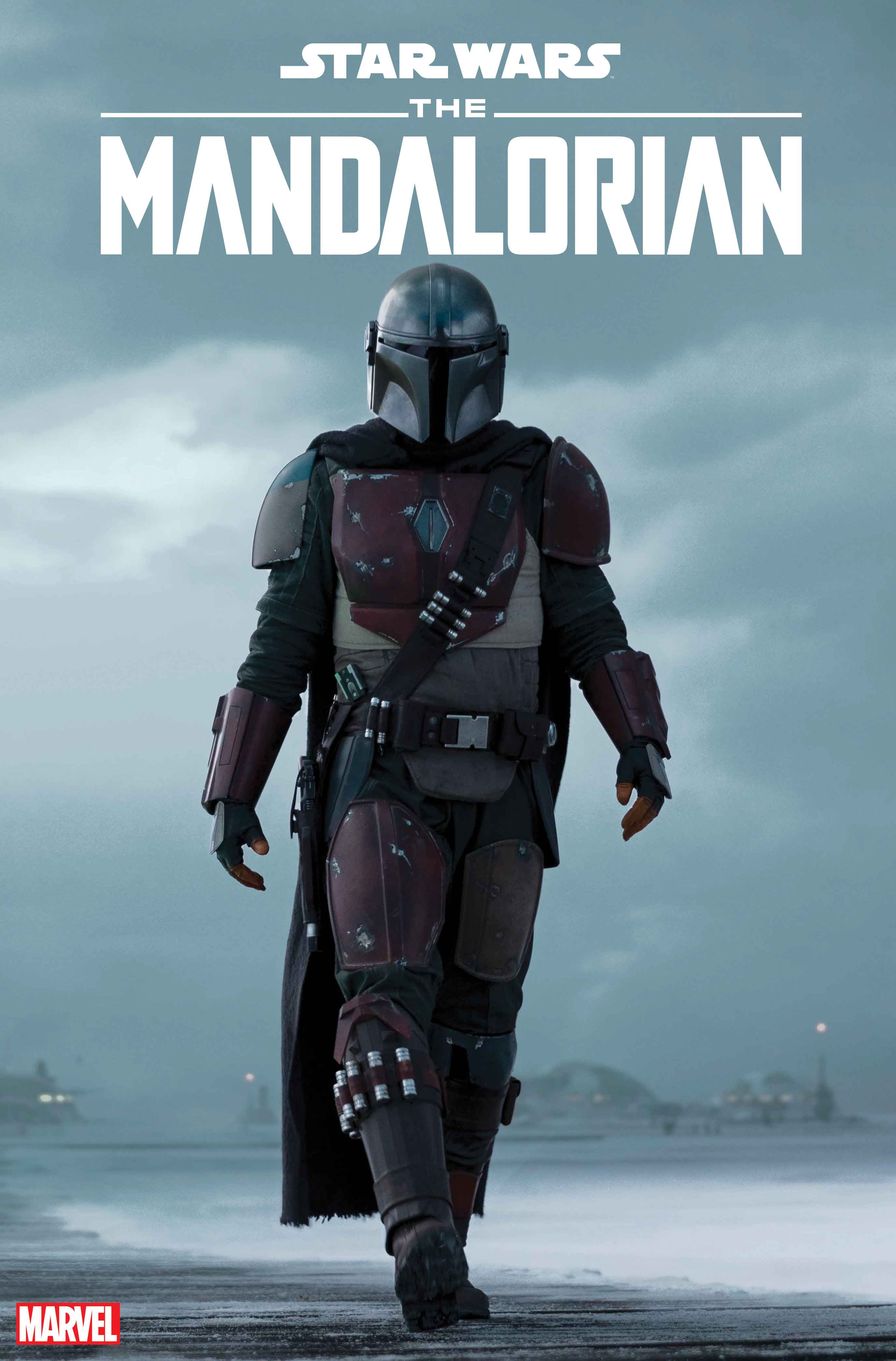 Portada variante de TV de Star Wars: The Mandalorian #1