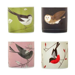 birdy II set of four mini cups magpie