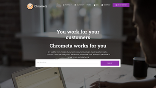 Chrometa website screenshot