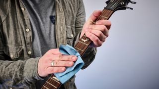 Guitar cleaning tutorial 