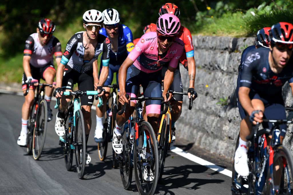 Egan Bernal (Ineos Grenadiers) heads into the final two mountain stages with a two-minute lead on his nearest rival