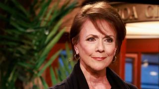 Colleen Zenk as Jordan smirking in The Young and the Restless