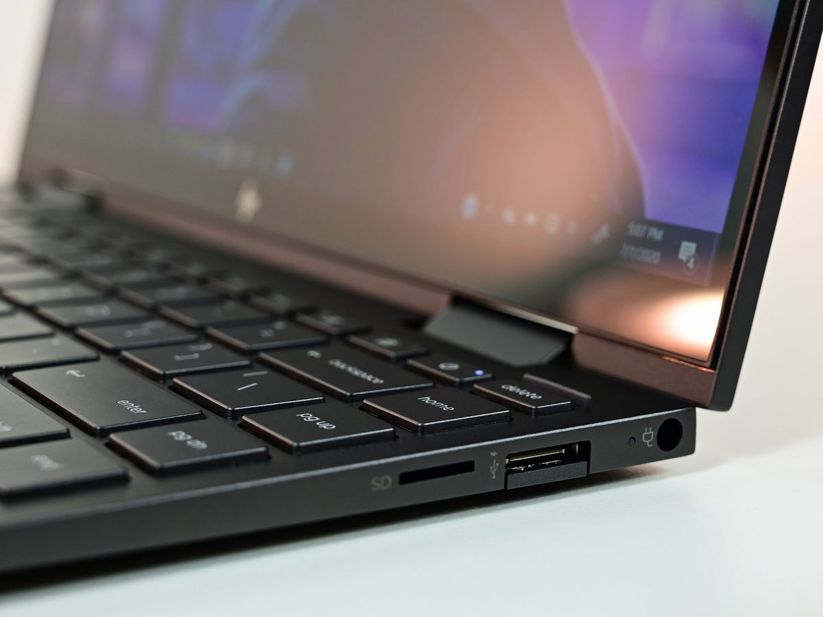 Hp Envy X360 13 Amd 2020 Ports Right