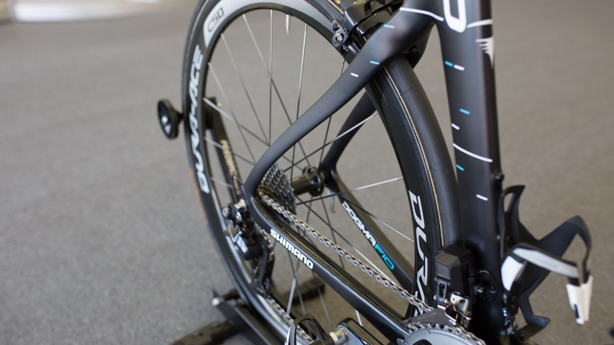 The Dogma F10's rear stays
