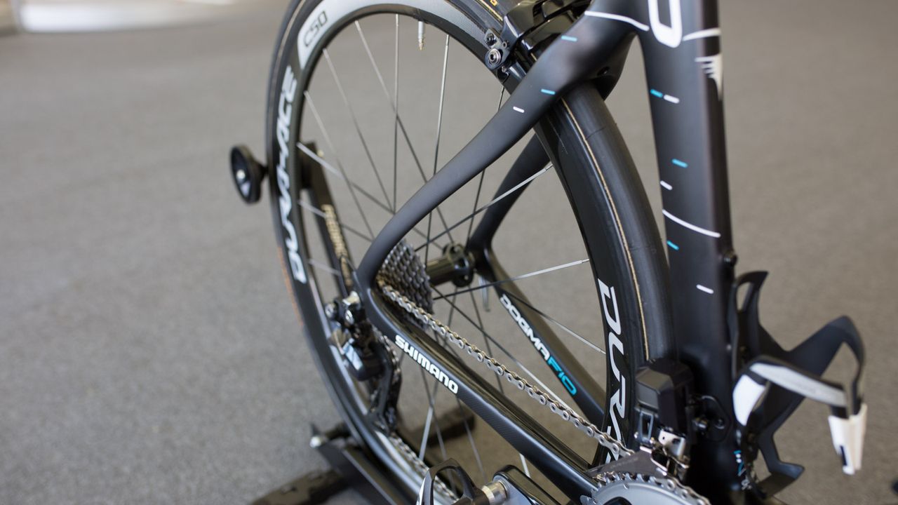 The Dogma F10's rear stays