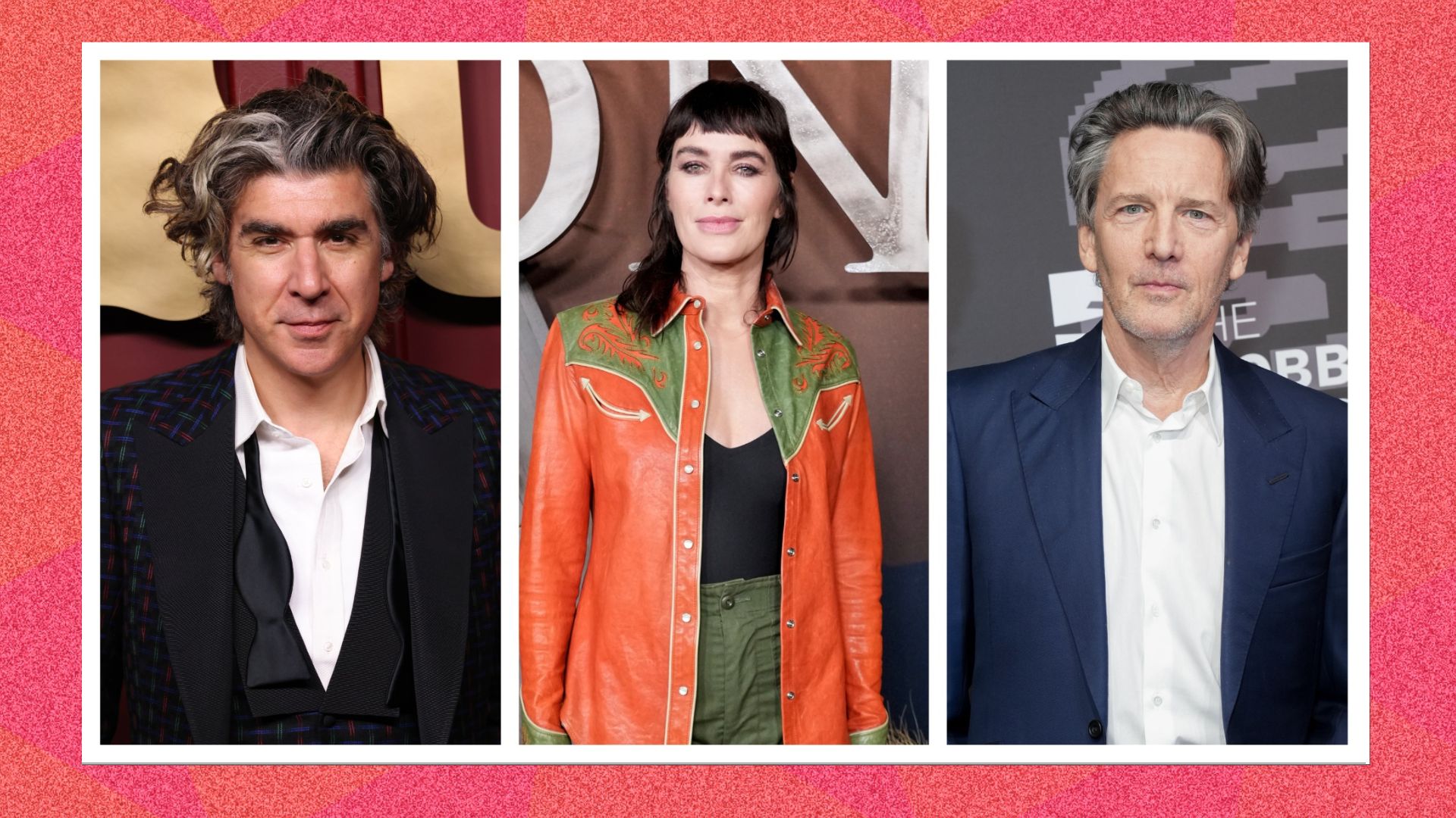 three images showing the new cast members, from L-R, they are: James Lance, Lena Headey, and Andrew McCarthy