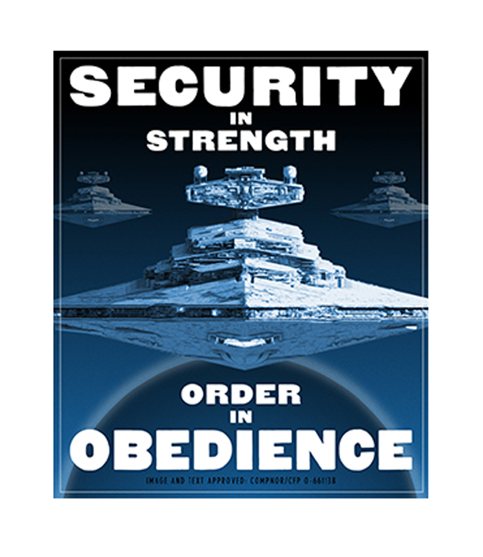 Russell Walks, artist for the Imperial Handbook: "For the Imperial Officers' Handbook, I designed several pieces geared specifically towards the type of people the Emperor might want as officers: Men and women for whom conformity is security, and for whom the ultimate reward would be death in the service of the Empire."