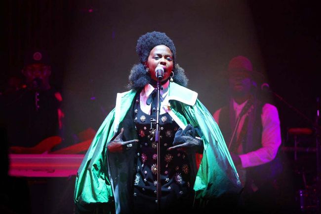 Lauryn Hill performs during the 2023 Roots Picnic at The Mann on June 03, 2023 in Philadelphia, Pennsylvania