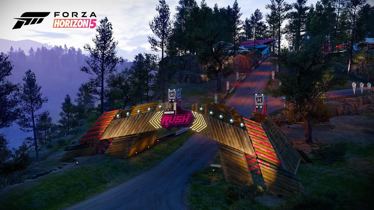 Official screenshot of the Forza Horizon 5 world.