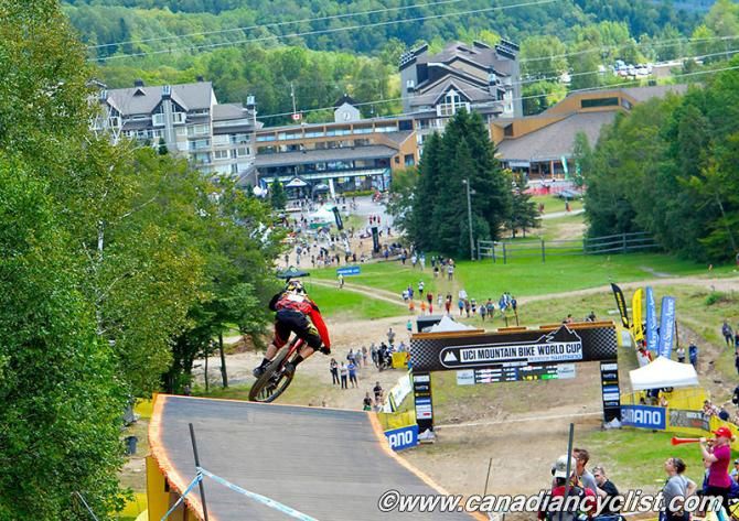 Mark Wallace (Can) Devinci Global Racing drops down