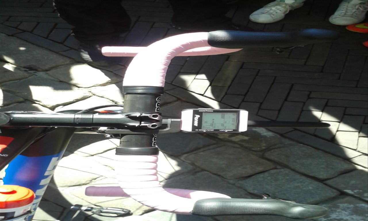 The pink front end