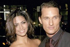 Marie Claire Celebrity News: Matthew McConaughey and Camila Alves