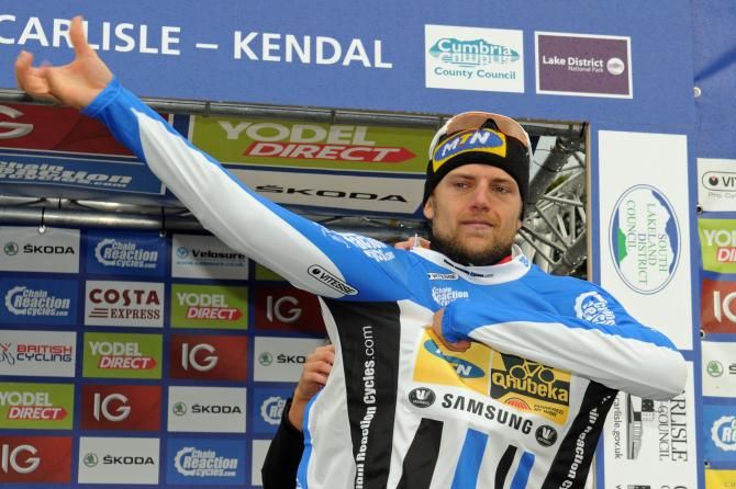 Gerald Ciolek takes the points jersey too.