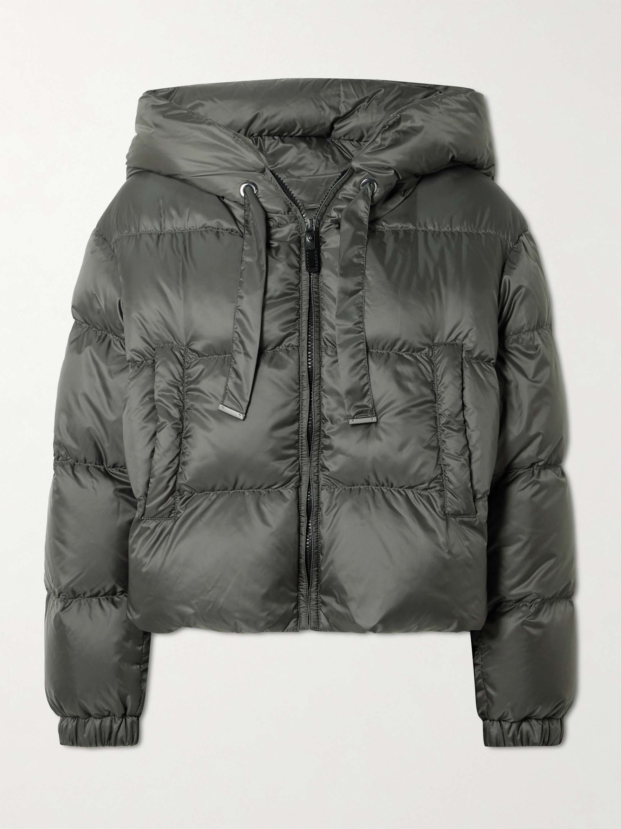 The Cube Seie Hooded Quilted Shell Down Jacket