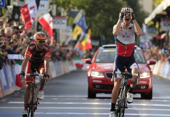 Rui Costa (Portugal) had the measure of Joaquim Rodriguez (Spain)