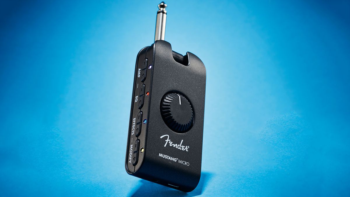 Fender Mustang Micro is an amp so small it fits in your pocket