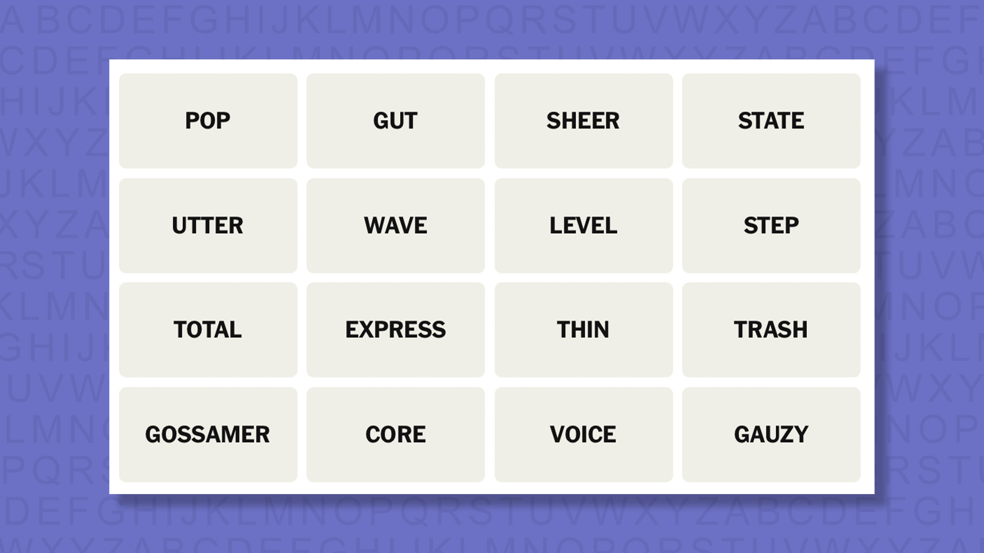 NYT Connections hints for game 1092 on a purple background