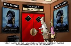 Political cartoon