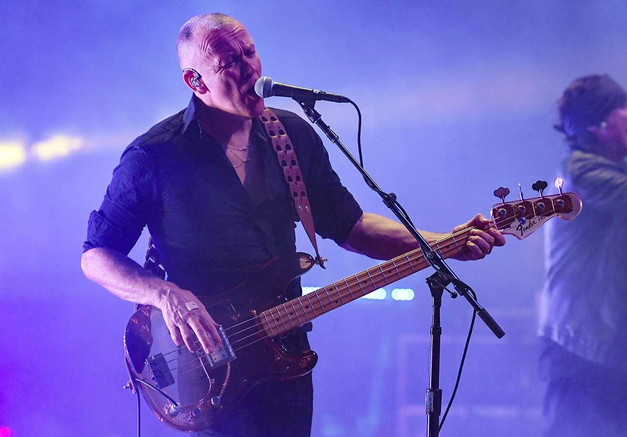 LAS VEGAS, NEVADA - OCTOBER 27: Bassist Charlie Jones of The Cult performs at The Pearl concert theater at Palms Casino Resort on October 27, 2023 in Las Vegas, Nevada. (Photo by Sam Morris/Getty Images)