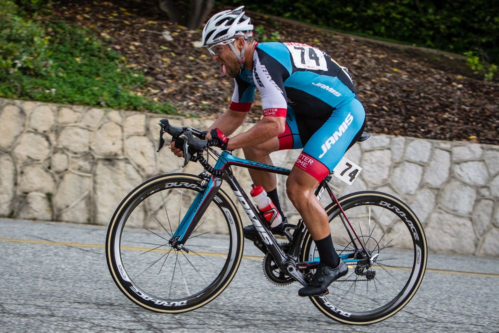 Eric Marcotte (Team Jamis) giving it his all