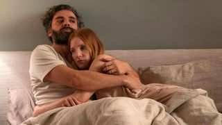 Oscar Isaac and Jessica Chastain