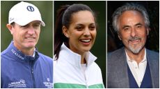 Nicolas Colsaerts, Henni Zuel and David Feherty