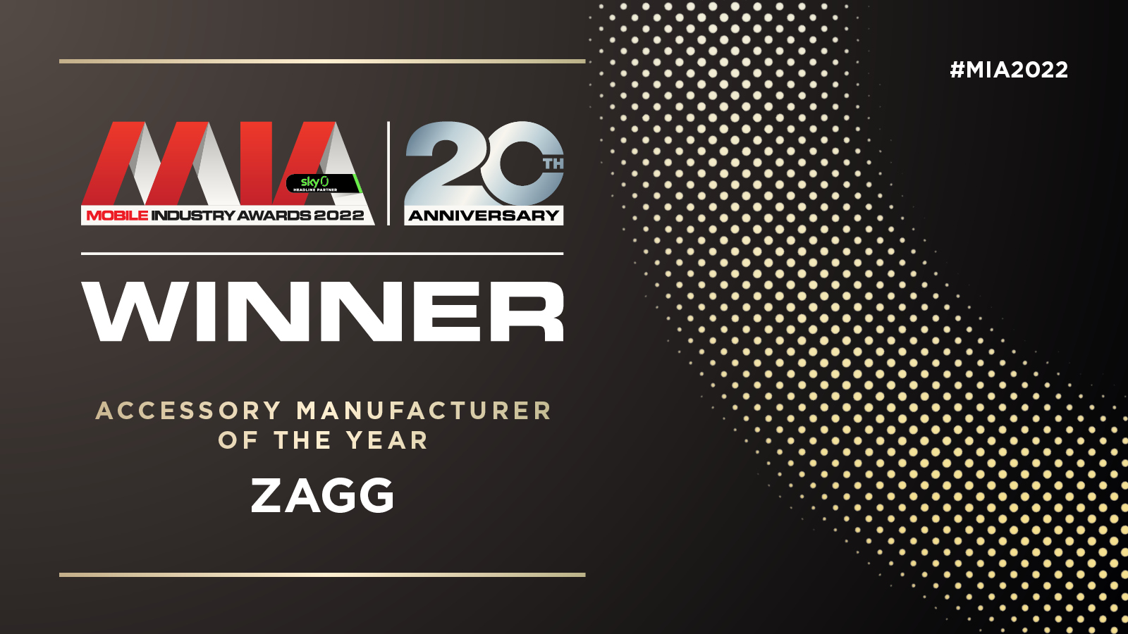 Mobile Industry Awards 2022 ZAGG wins Accessory Manufacturer of the