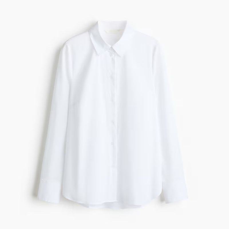 H&amp;amp;M white button up