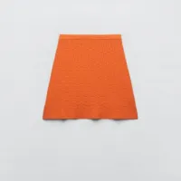 ZARA Textured Knit Skirt&nbsp;