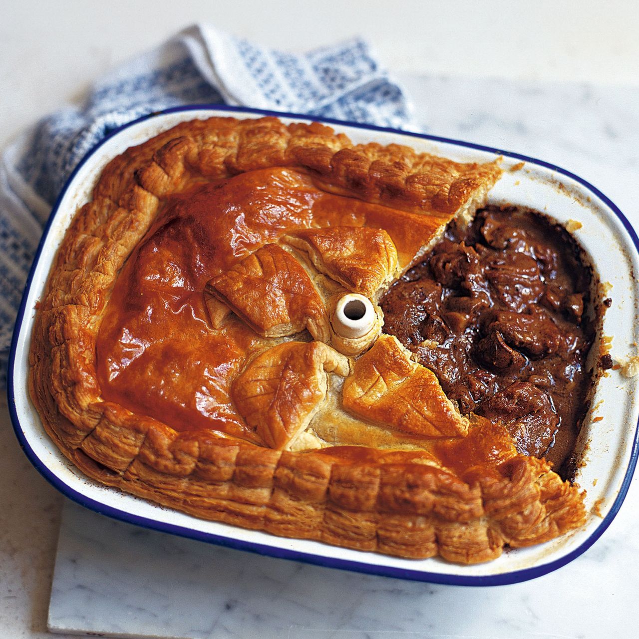 Steak, Kidney, Ale and Mushroom Pie recipe-steak recipes-recipe ideas-new recipes-woman and home