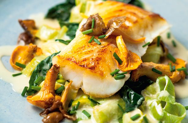 Pan Roasted Cod With Creamed Leeks Recipes Goodtoknow