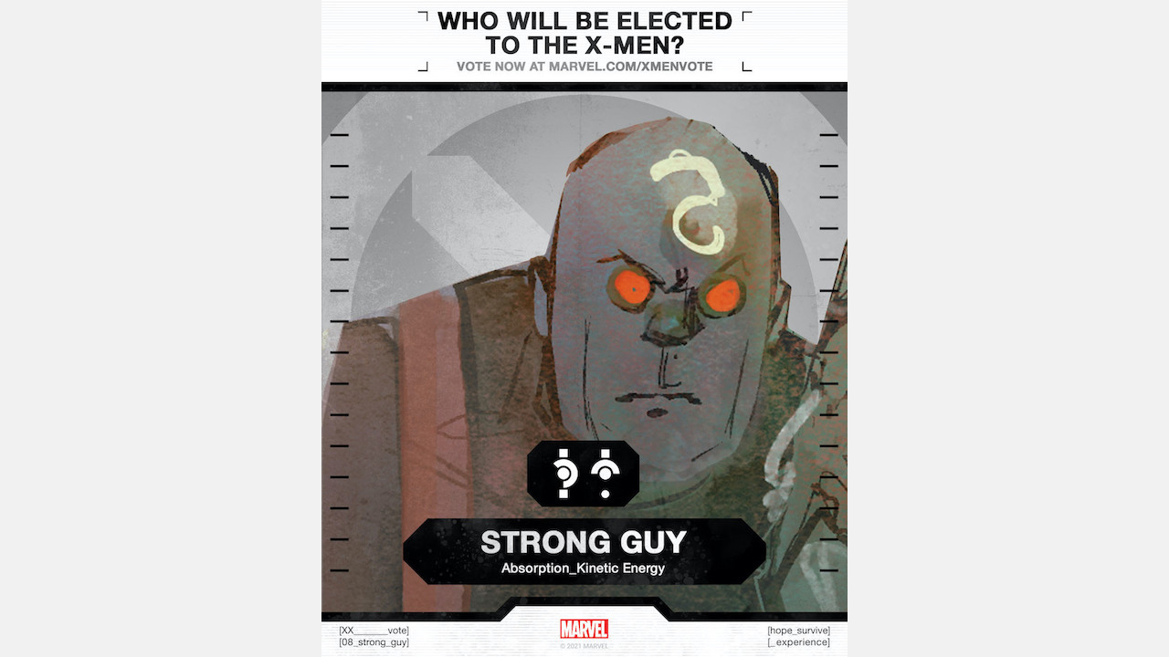 Strong Guy candidate card