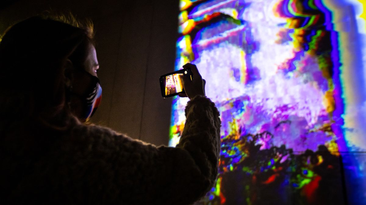 Media artist Refik Anadol uses Panasonic projection technology