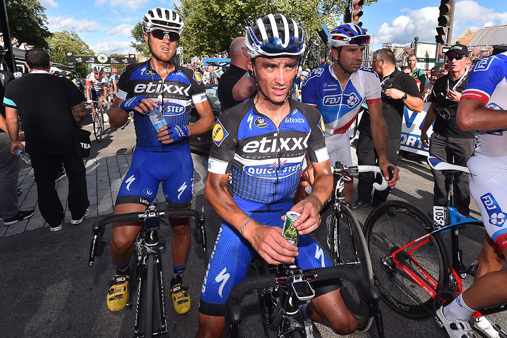 Julian Alaphilippe and Matteo Trentin (Etixx-QuickStep)
