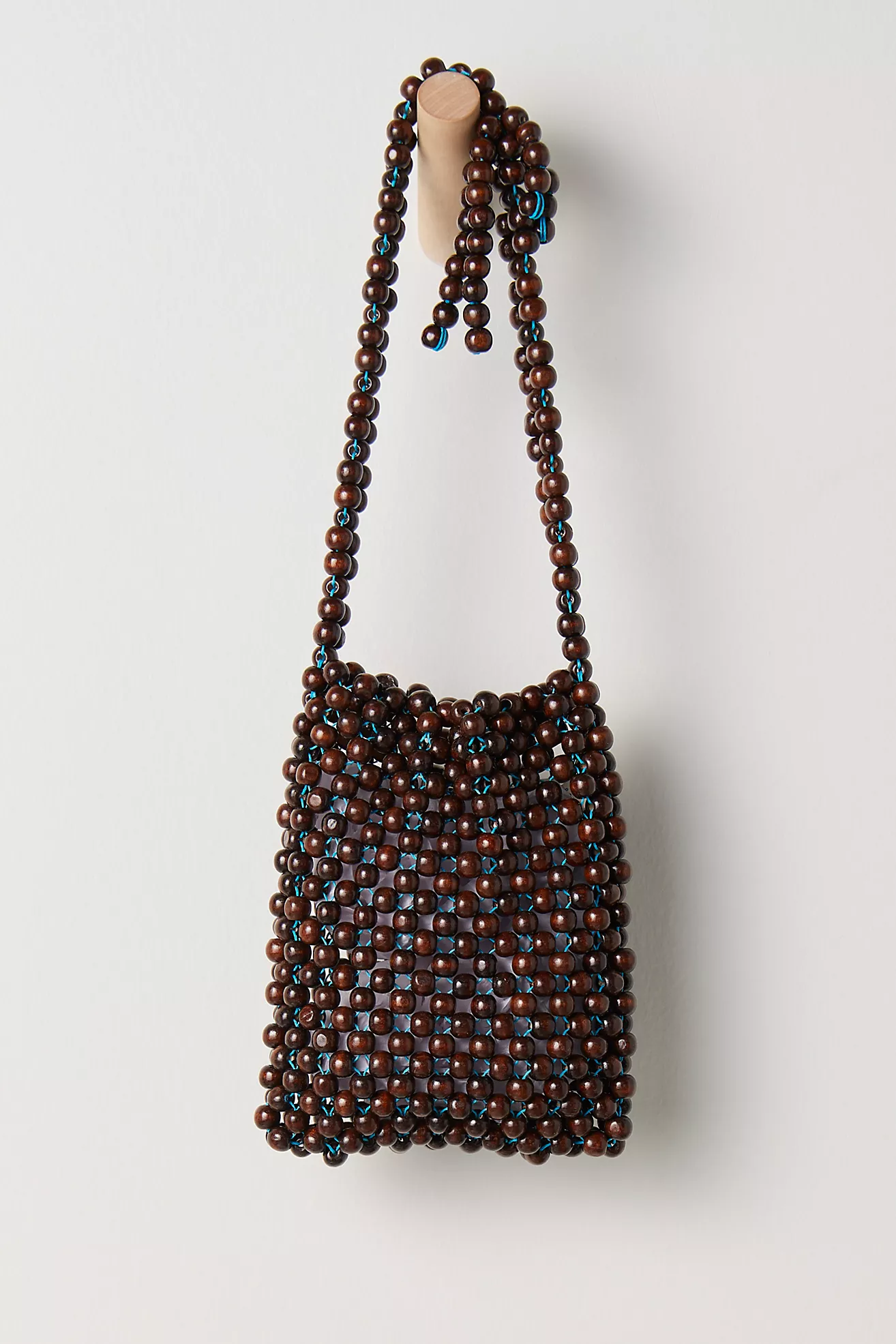 Reynaldo Wood Bead Bag