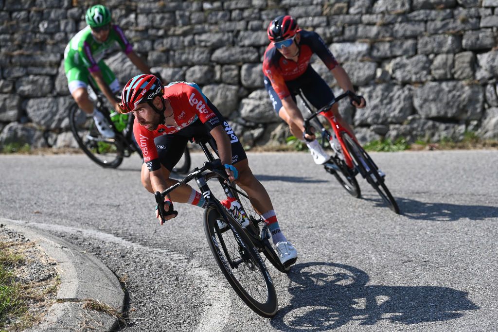 Thomas De Gendt (Lotto Dstny) launched an early attack