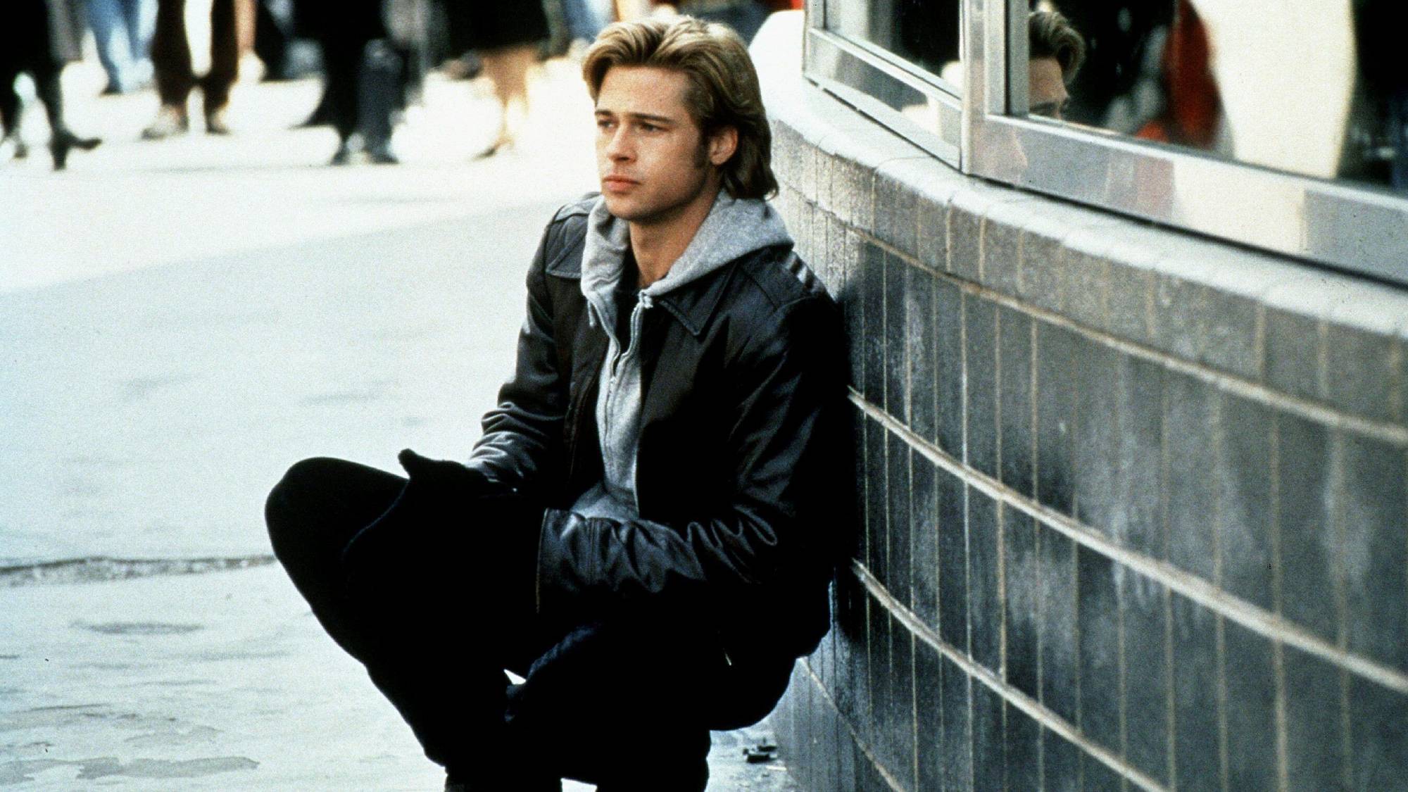 Brad Pitt as Frankie McGuire in "The Devil's Own"