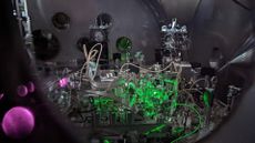 Largest gravitational wave observatory squeezes light beyond quantum limit.