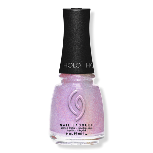Mega Pigment Nail Lacquer, Holographics - Shimmer &amp;amp; Bare It