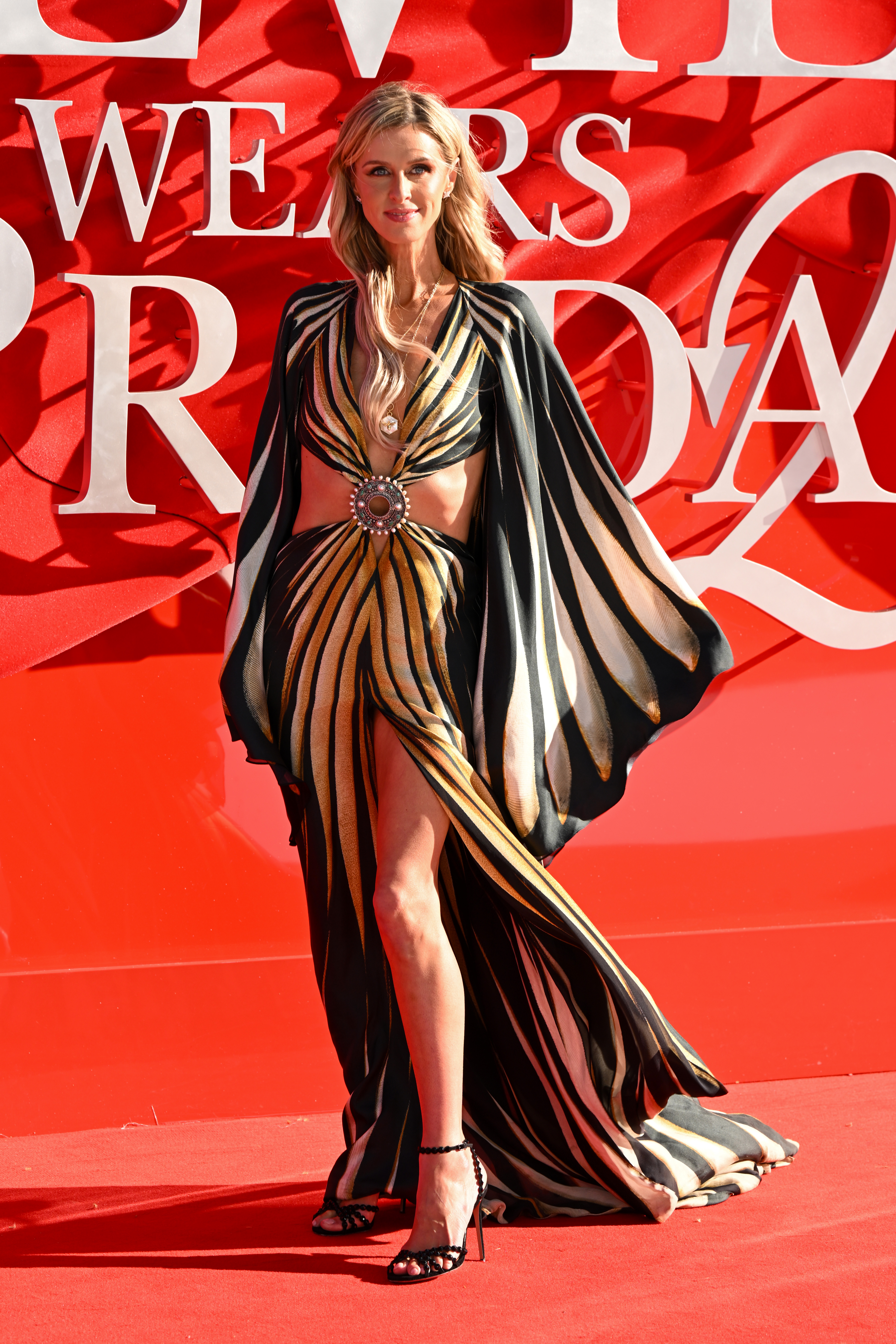 Nicky Hilton Rothschild attends "The Devil Wears Prada 2" European Premiere at Leicester Square on April 22, 2026 in London, England.