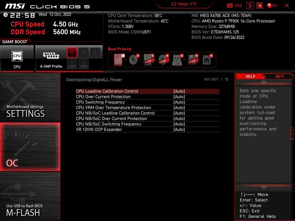 MSI MEG X670E Ace