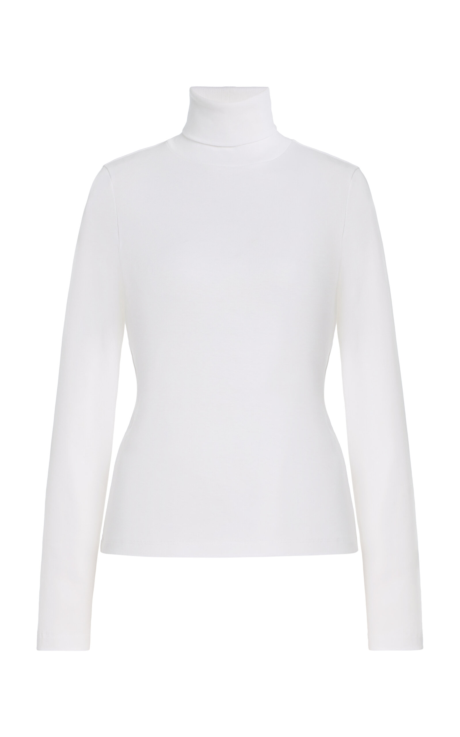 Dinah Cotton Turtleneck Top