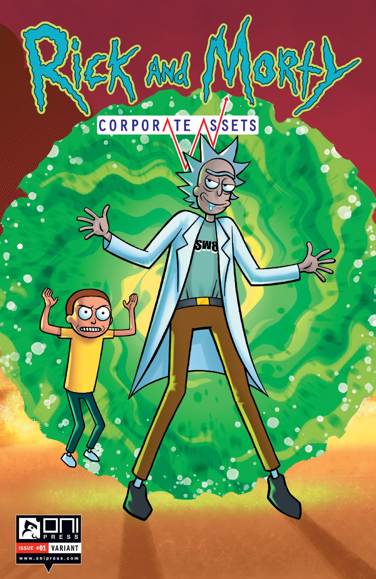 Rick &amp; Morty: Corporate Assets #1 cover
