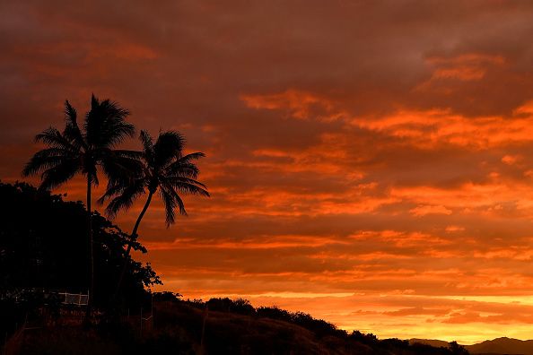 Cyclone Debbie approaches northern Australia.